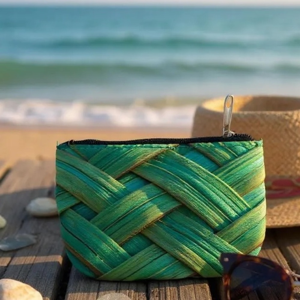 Coin Pouch Hand made Goanna Paper Art Coin Purse Pocket size